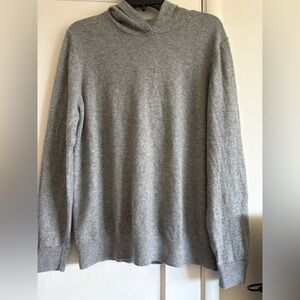 Everlane Womens Heather Gray Crewneck Sweater